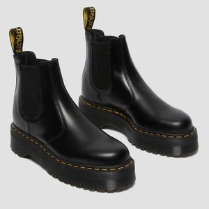 doc martens platform chelsea boots